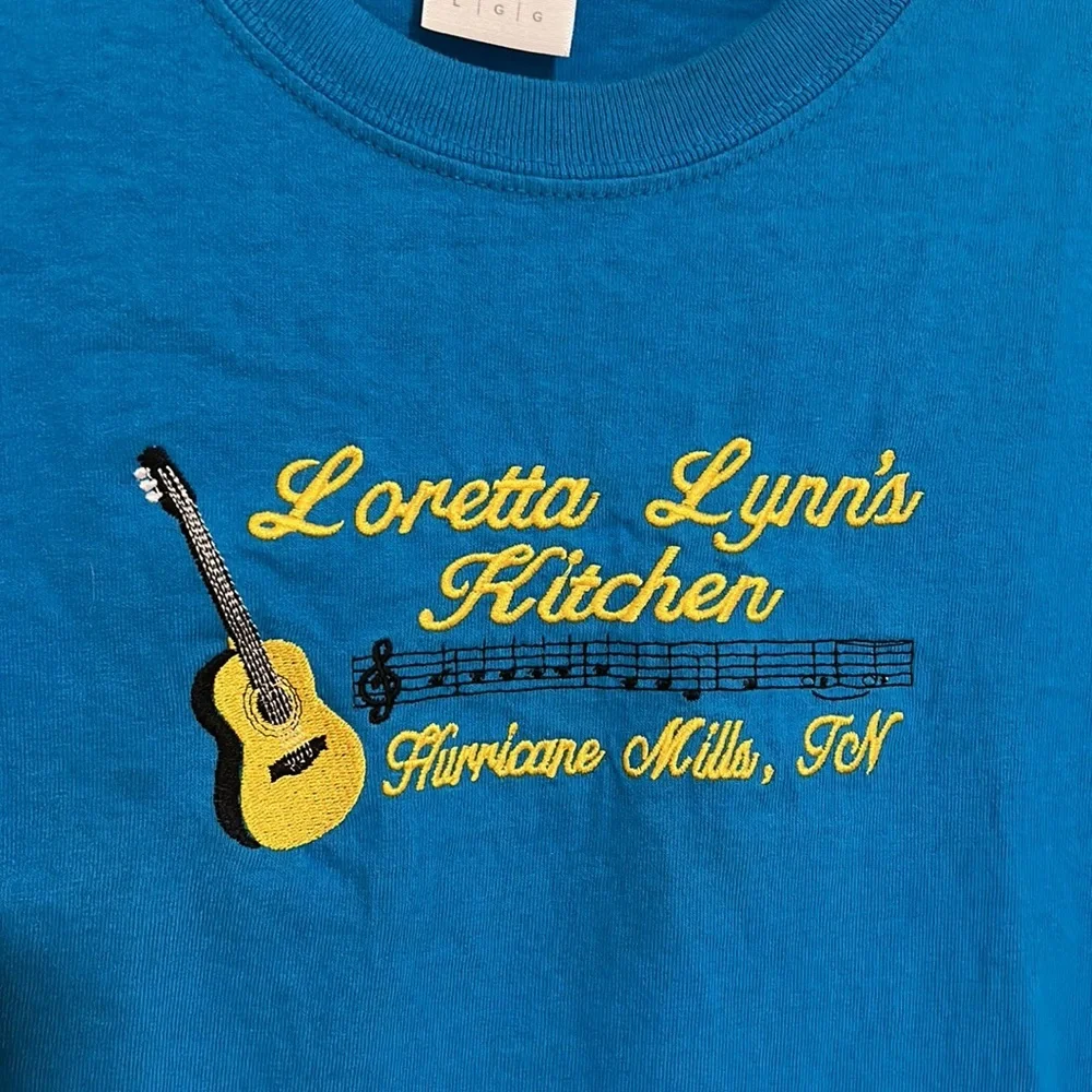 Loretta Lynn’s Kitchen Turquoise Tee - Picture 2 of 5